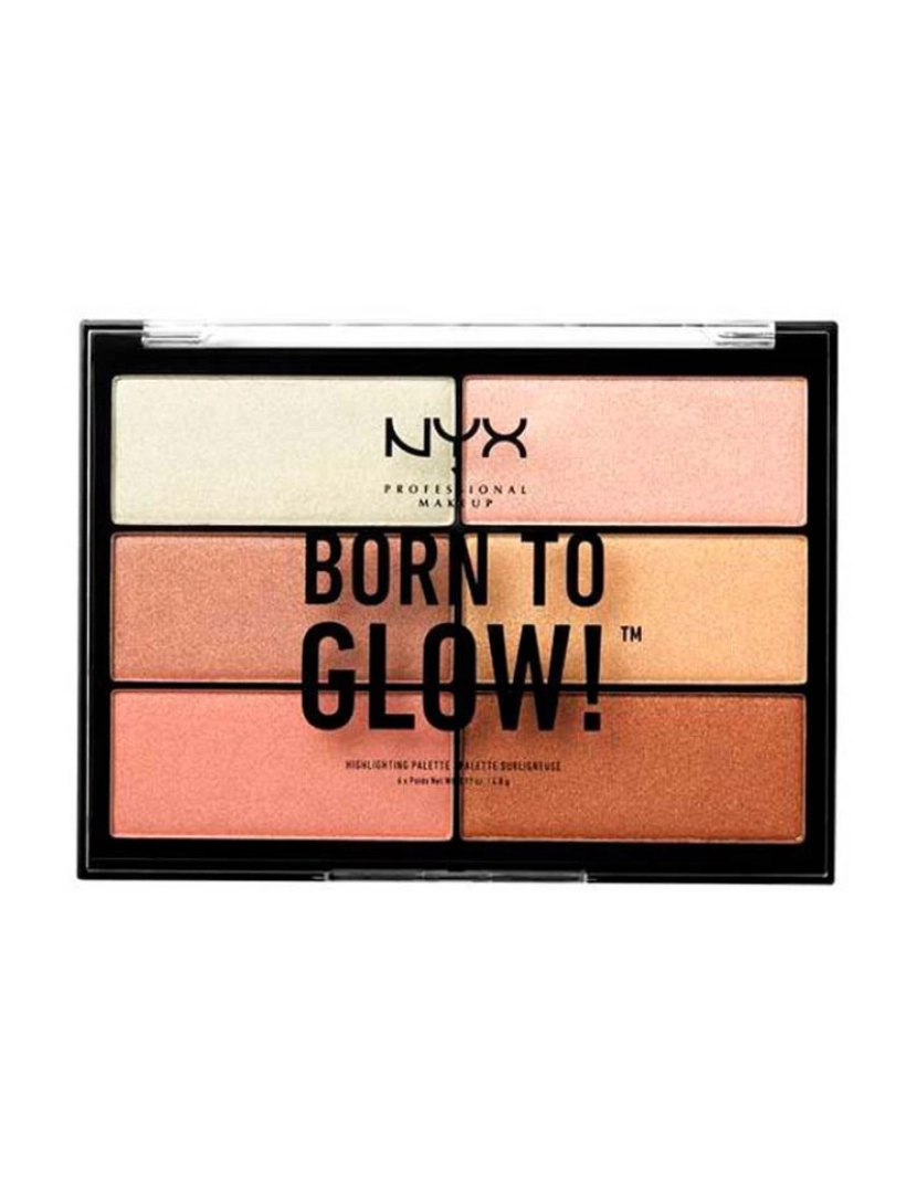Nyx Professional Make Up - Palete Iluminadora Born To Glow! 