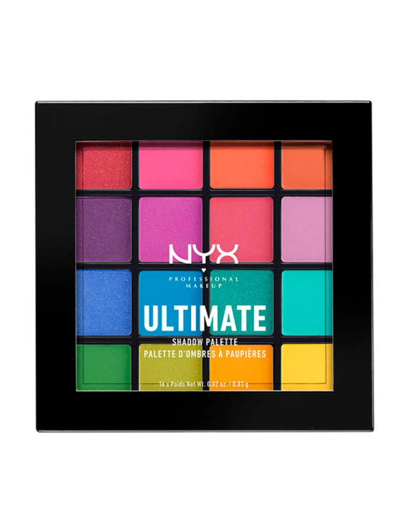 NYX - Palete de Sombras Ultimate #Brights 16X0,83Gr