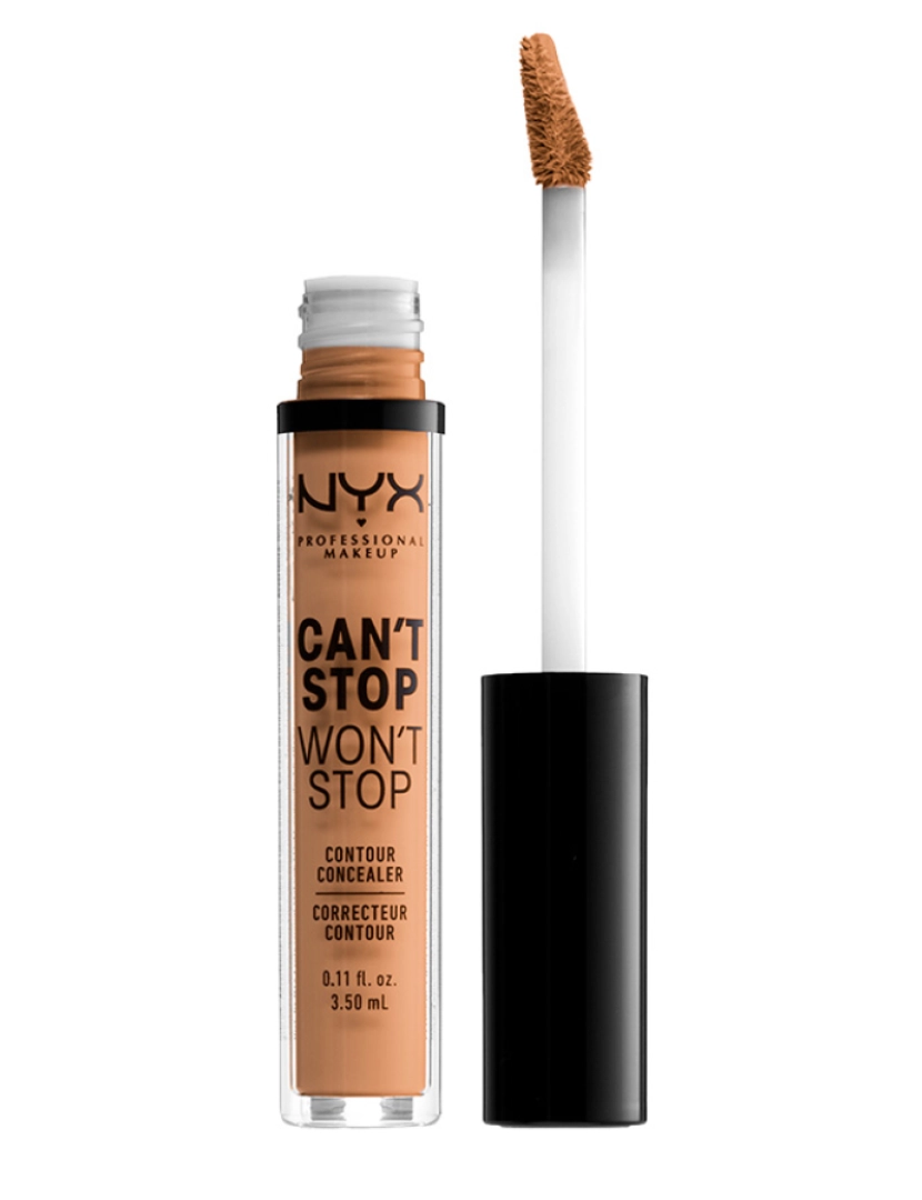 NYX - Corretor Contorno Can'T Stop Won'T Stop #Neutral Buff 3,5Ml