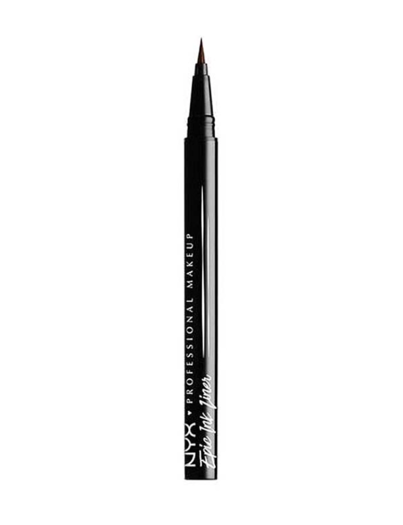 Nyx Professional Make Up - Eyeliner Waterproof Epic Ink Liner #Brown 1Ml