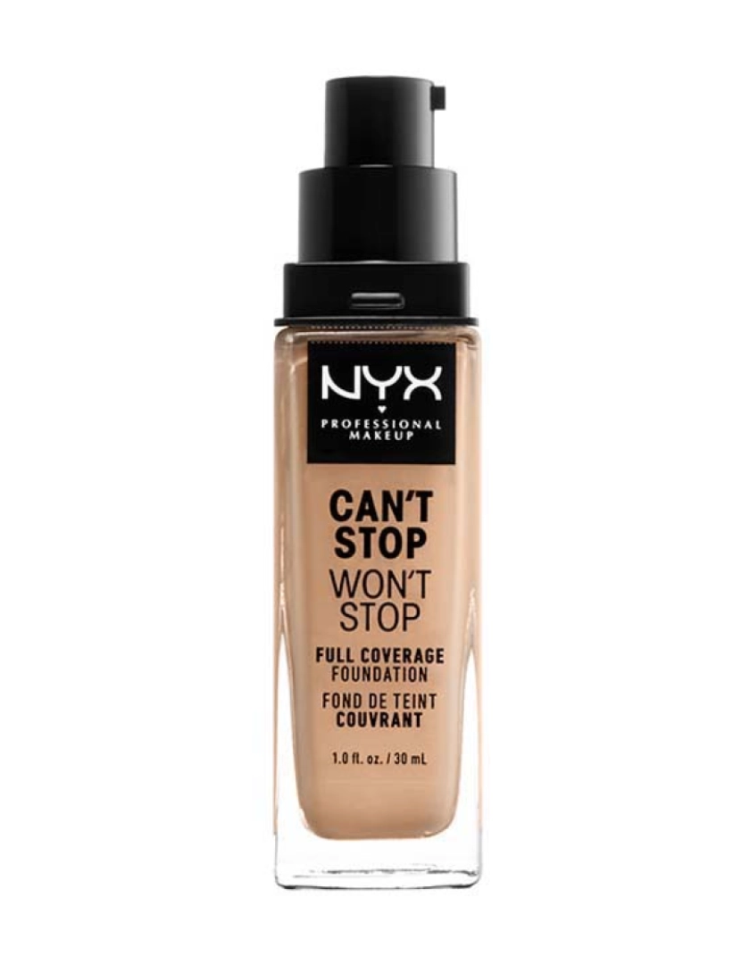 NYX - Base Cobertura Total Can't Stop Won't Stop #True Beige