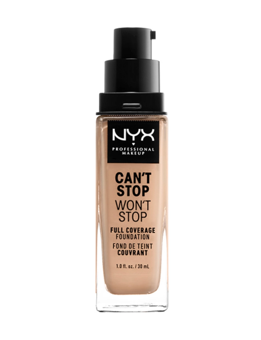 NYX - Can'T Stop Won'T Stop Full Coverage Foundation #Natural
