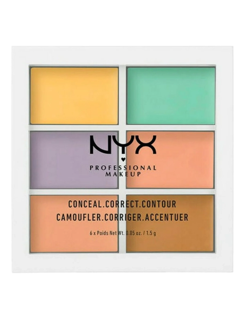 NYX - Palete Conceal Correct Contour 6x1,5Gr