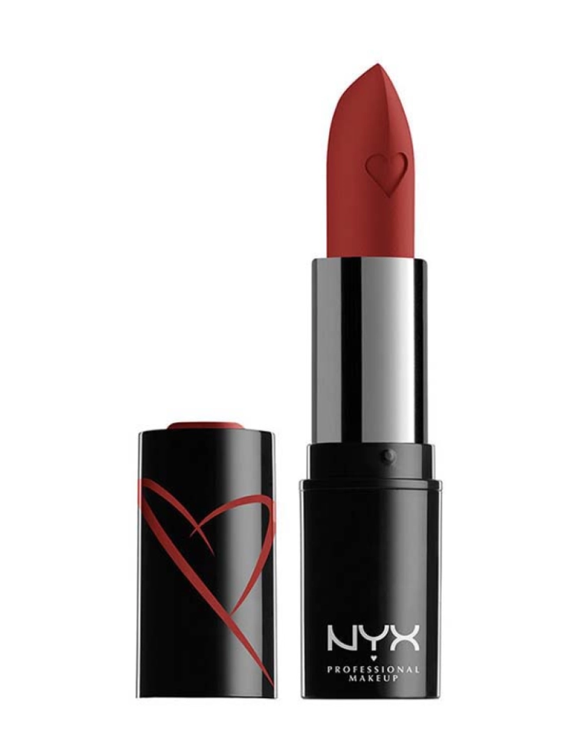 Nyx Professional Make Up - Shout Loud Satin Lipstick #Red Haute 3,5 Gr