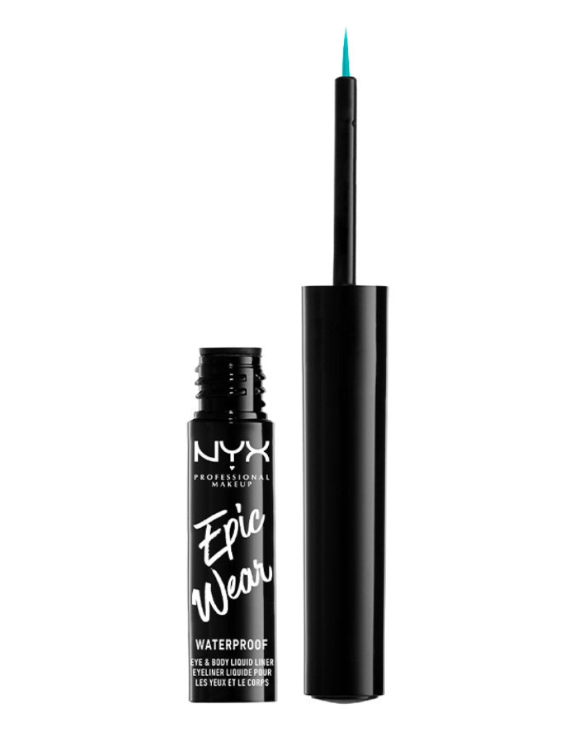 Nyx Professional Make Up - Epic Wear Metallic Liquid Liner #teal Metalic 15,55 Gr 15,55 g