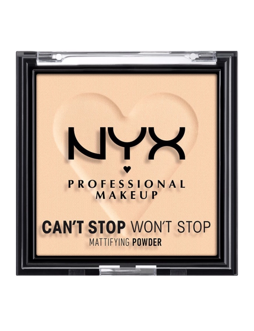 Nyx Professional Make Up - Can't Stop Won't Stop Mattifying Powder #light 6 g