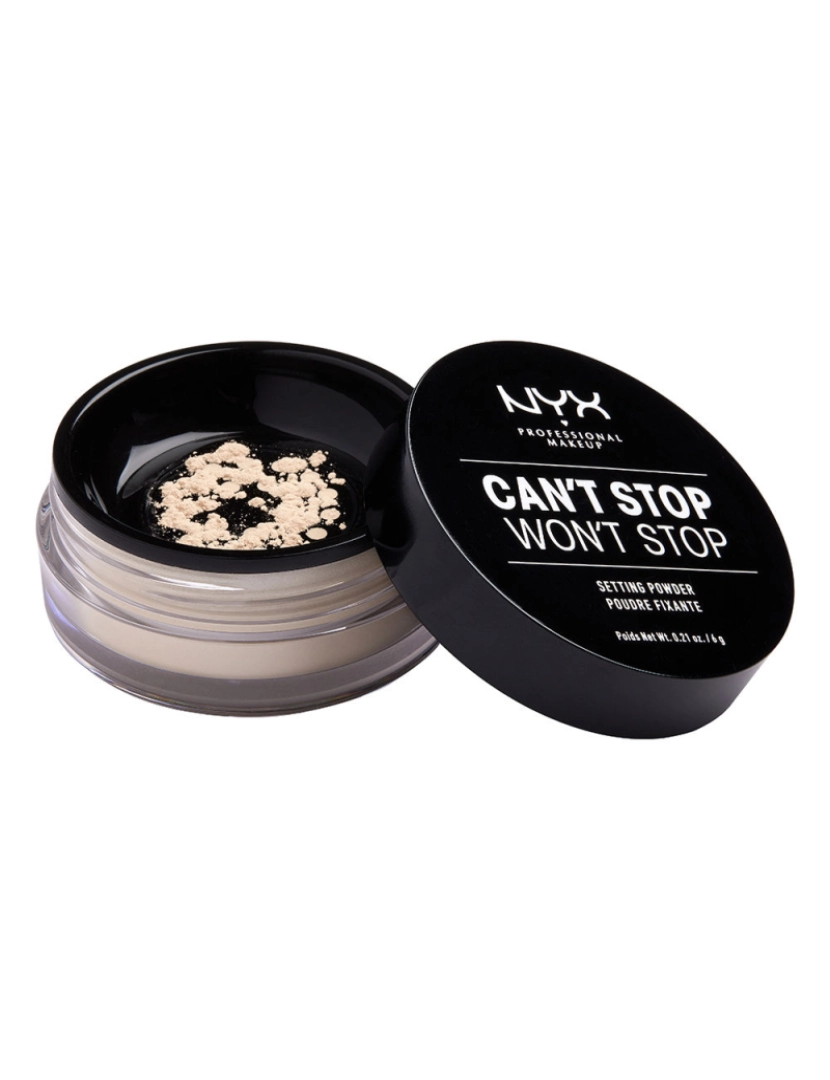 Nyx Professional Make Up - Can't Stop Won't Stop Setting Powder #light 6 g