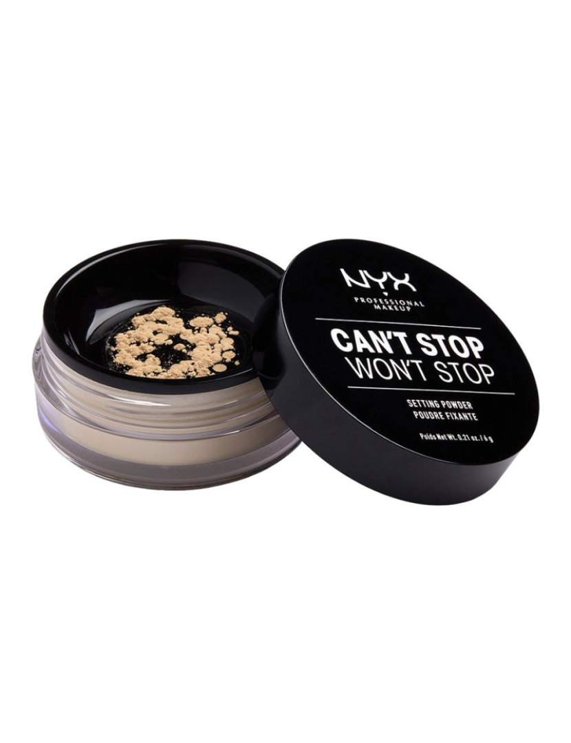 Nyx Professional Make Up - Can't Stop Won't Stop Setting Powder #light-medium 6 g