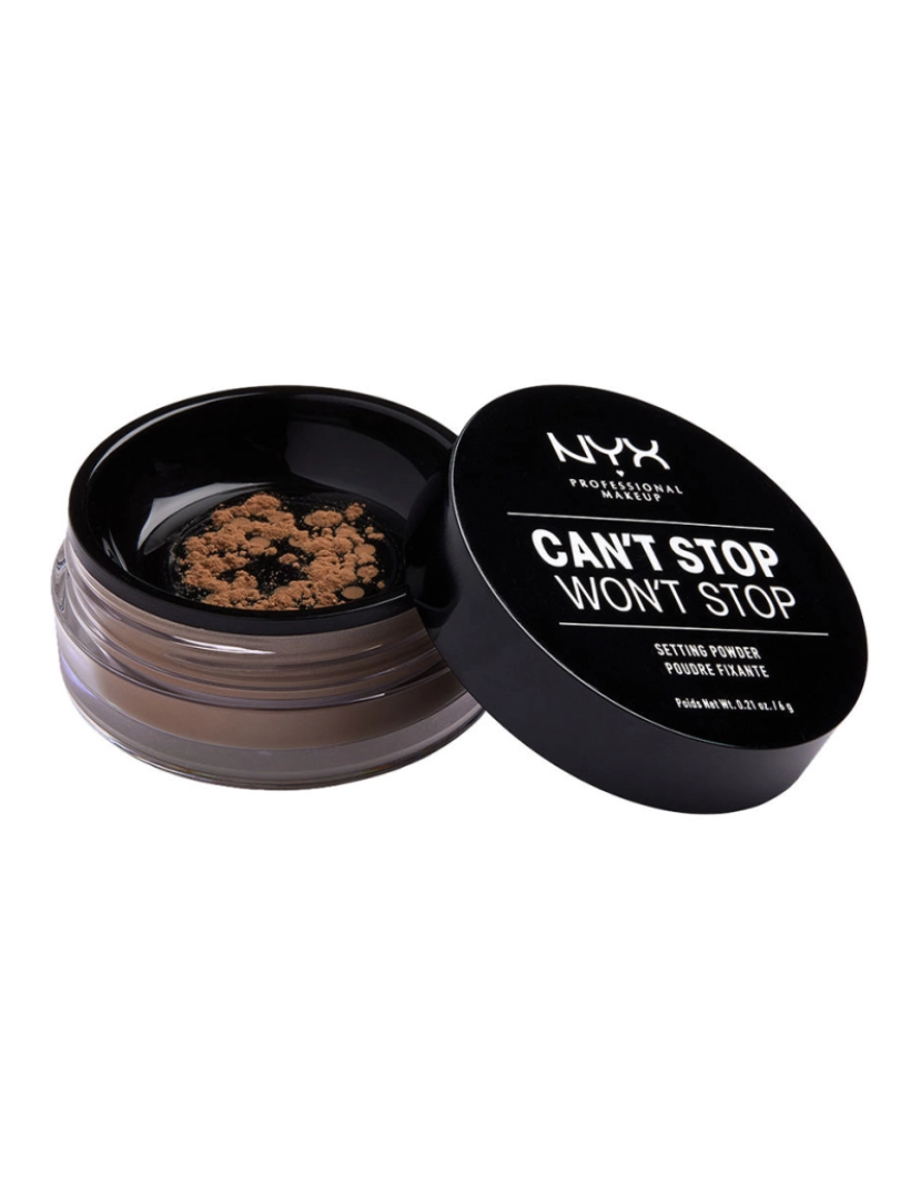 Nyx Professional Make Up - Can't Stop Won't Stop Setting Powder #medium-deep 6 Gr 6 g