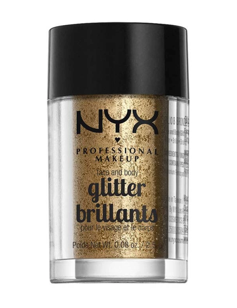 Nyx Professional Make Up - Glitter Brillants Face And Body #Bronze 2,5 Gr