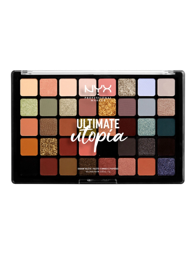Nyx Professional Make Up - Ultimate Edit Shadow Palette #ultimate Utopia 40 Gr 40 g