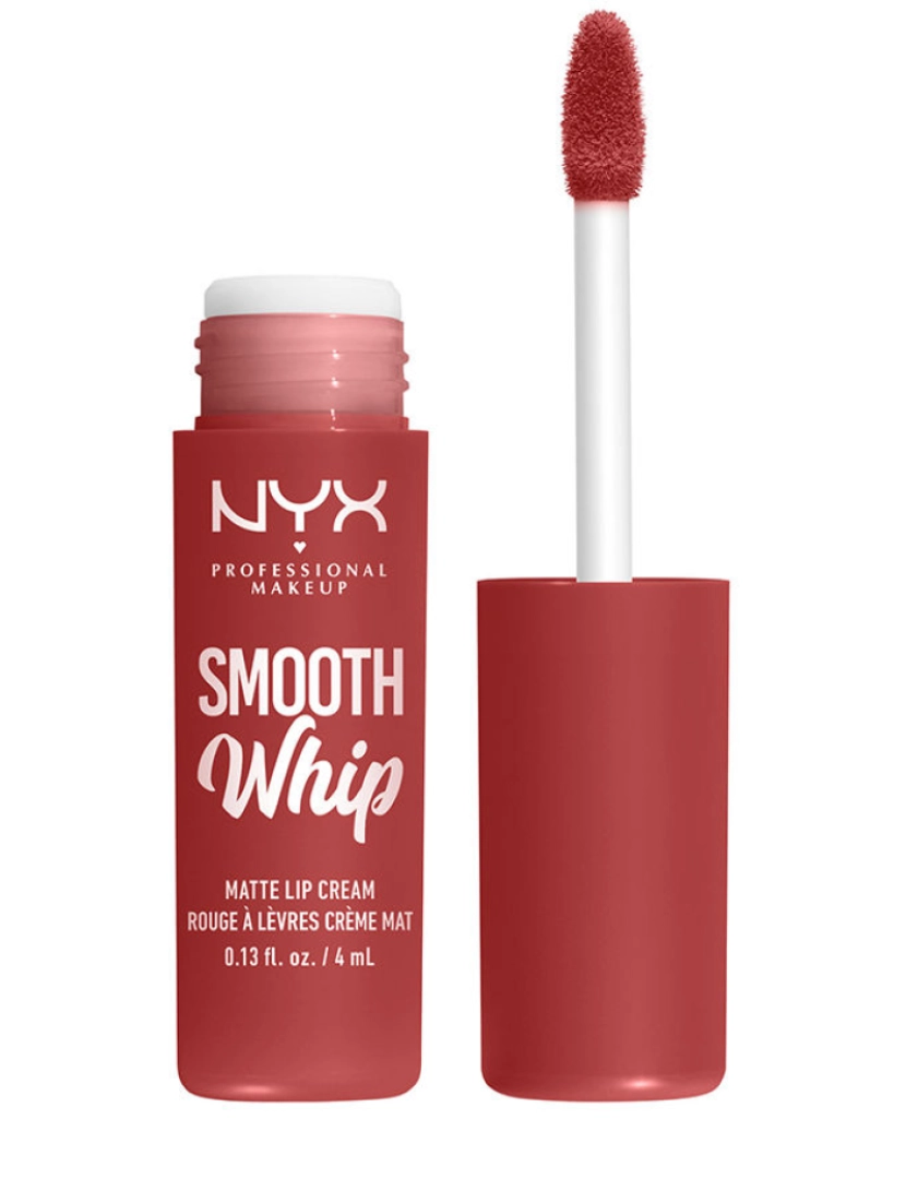 imagem de Creme Labial Fosco Smooth Whipe #parfait Nyx Professional Make Up 4 ml1
