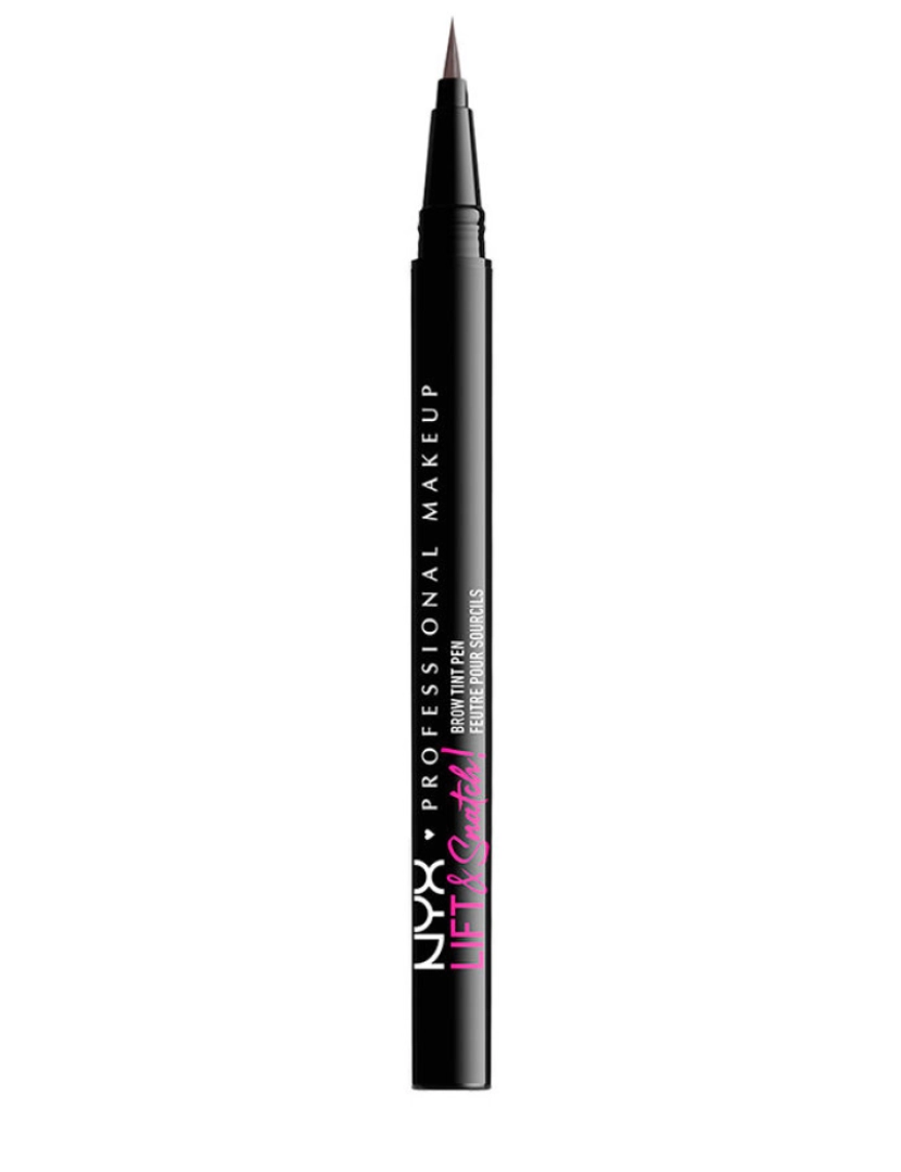 Nyx Professional Make Up - Lift &amp Snach Caneta Tint Marrom #preto Nyx Professional Make Up 1 ml