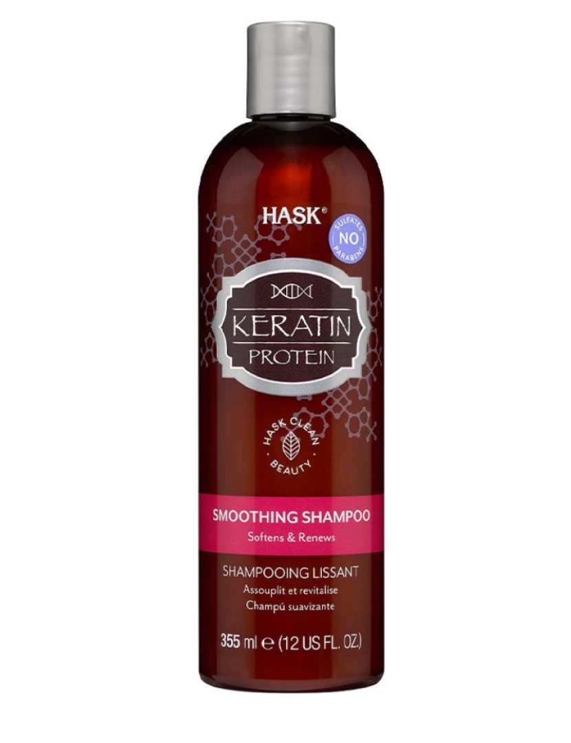 imagem de Keratin Protein Smoothing Shampoo Hask 355 ml1