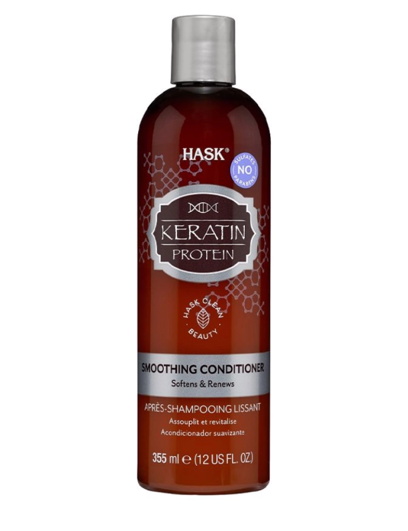 Hask - Keratin Protein Smoothing Conditioner Hask 355 ml