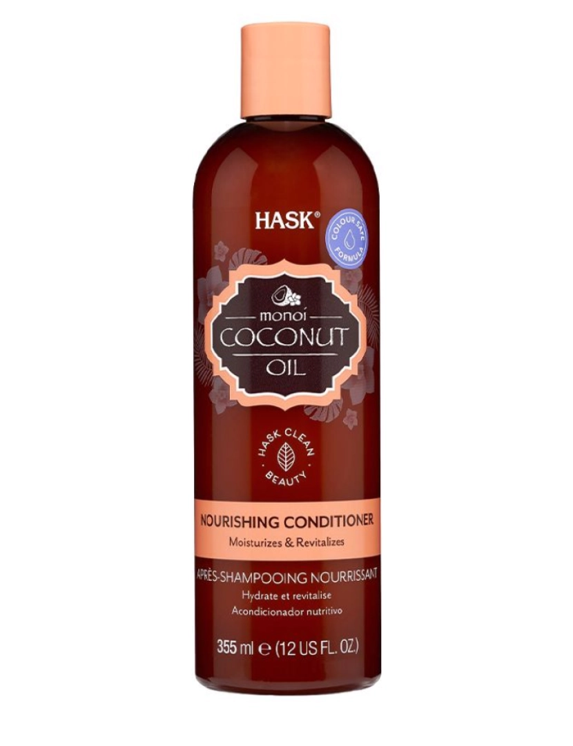 imagem de Monoi Coconut Oil Nourishing Conditioner Hask 355 ml1