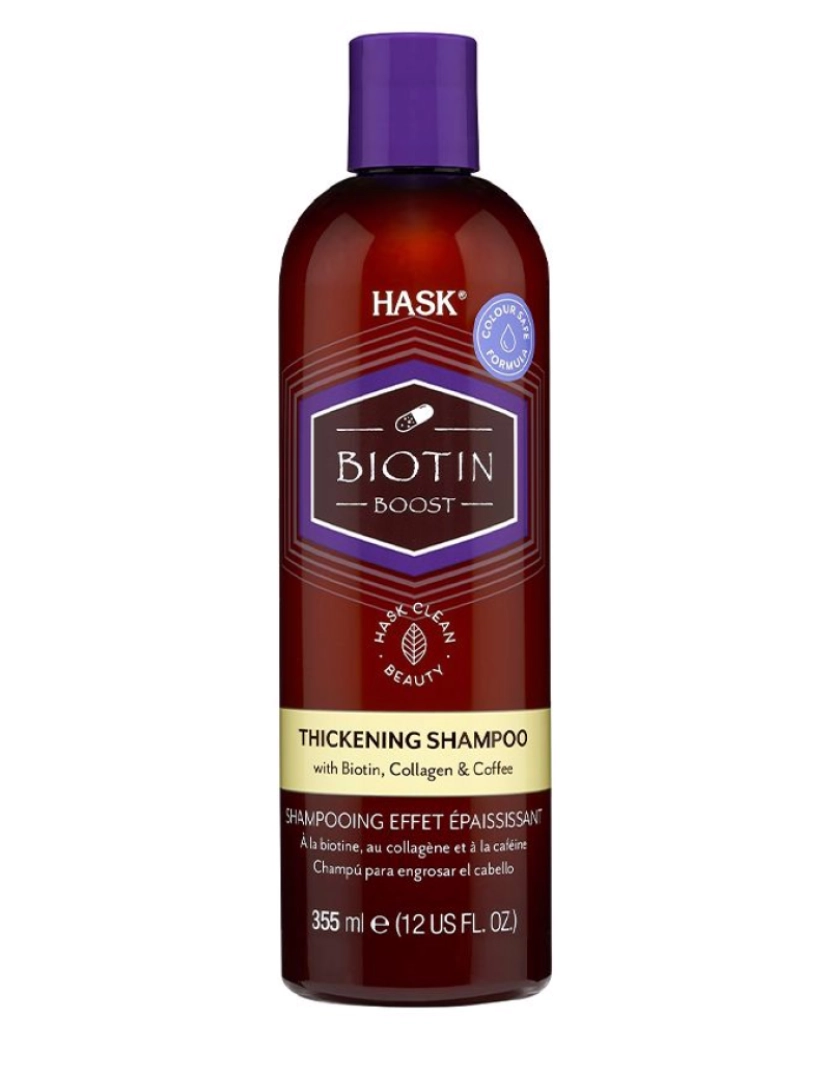 imagem de Biotin Boost Thickening Shampoo Hask 355 ml1