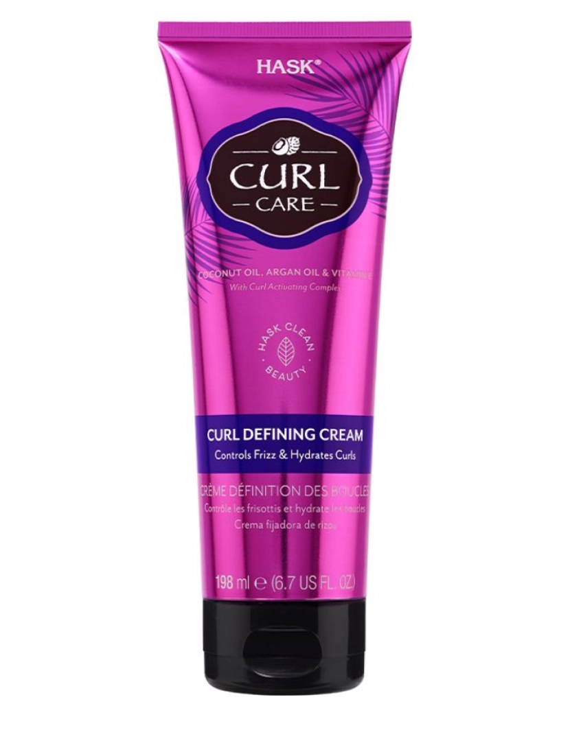 imagem de Curl Care Curl Defining Cream Hask 198 ml1