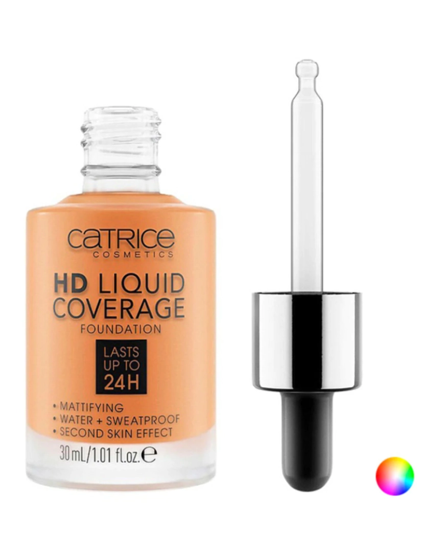 Catrice - Hd Liquid Coverage Foundation Lasts Up To 24h #030-sand Beig