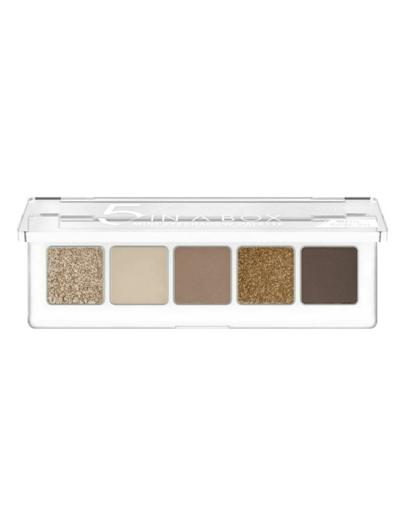 Catrice - 5 In A Box Mini Eyeshadow Palette #010-golden Nude Look 4 g