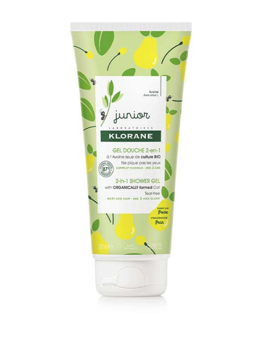 foto 1 de Junior Gel Banho Cabelo e Corpo #Pear 200 Ml