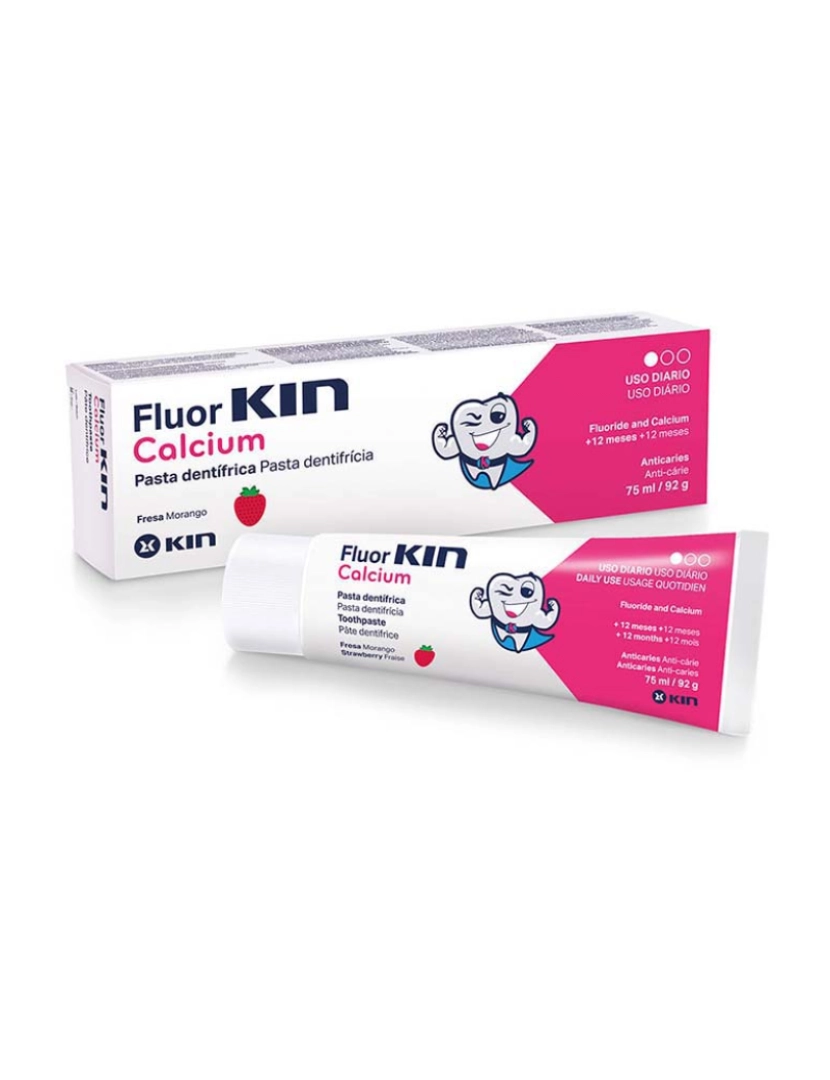 Kin - Fluorkin Calcium Pasta Dentífrica 75 Ml