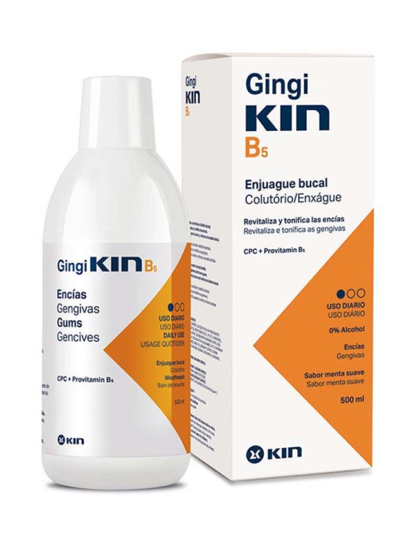 Kin - GINGIKIN B5 enjuague bucal 500 ml