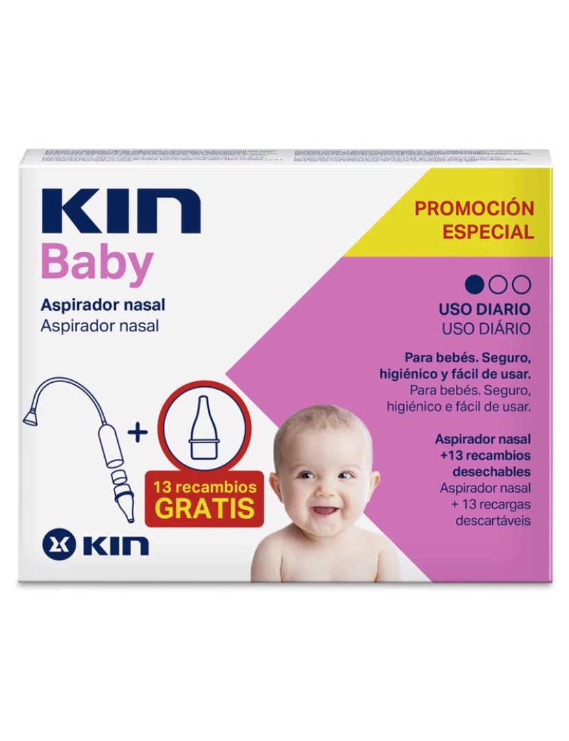 Kin - Kin Baby Aspirador Nasal + Recambio Kin