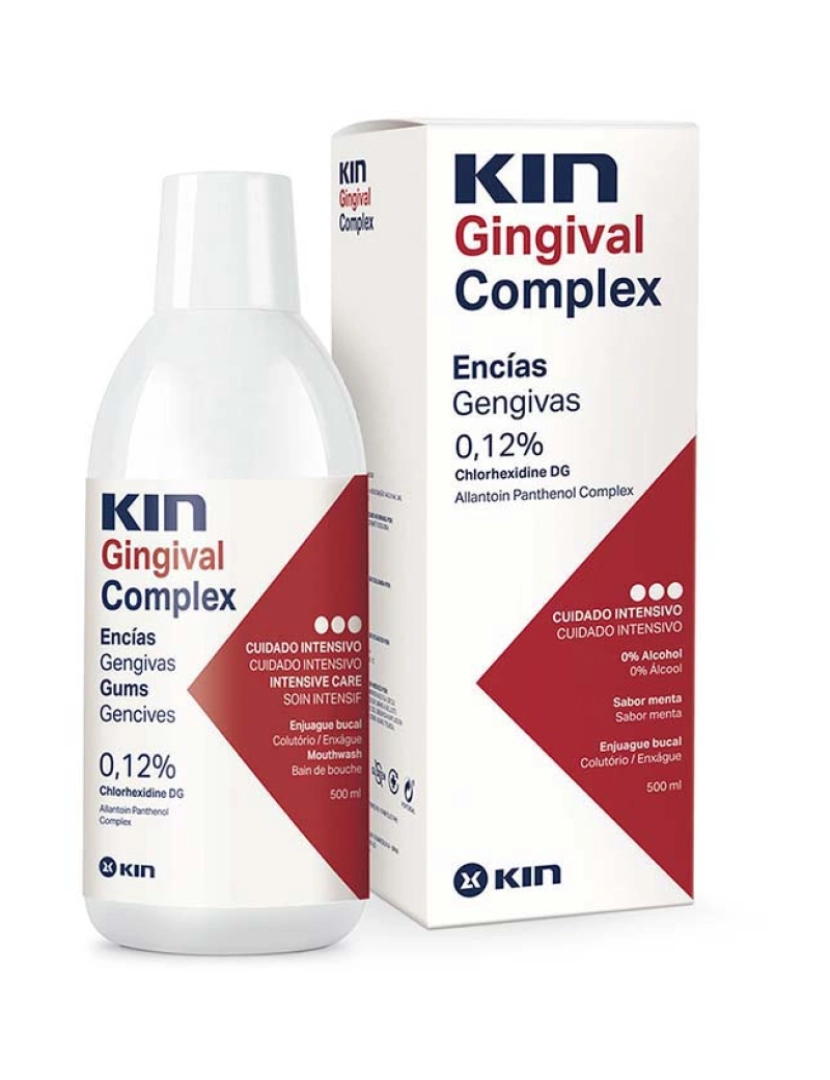 Kin - Kin Gingival Complex Elixir Bucal 500 Ml