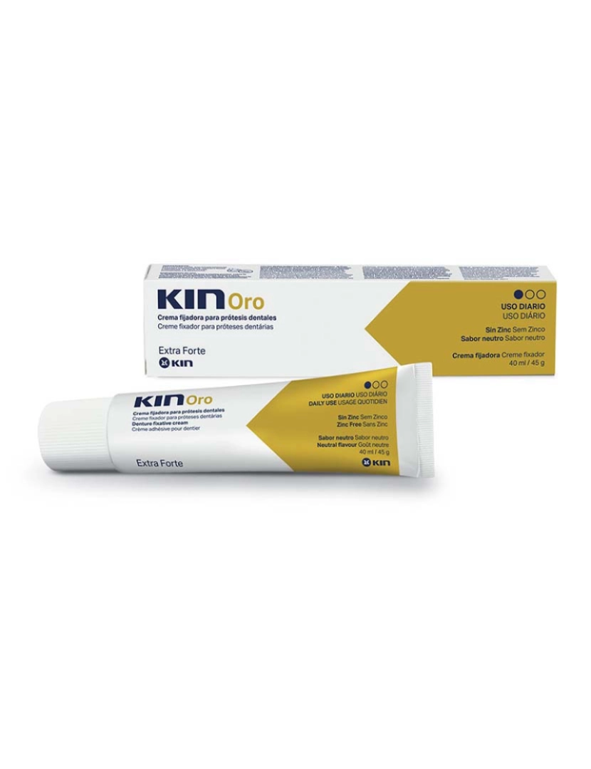 Kin - Kin Oro Fixative Cream For Dental Prostheses 40 Ml