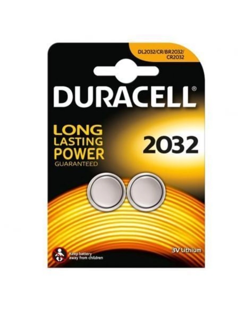 Duracell - Duracell Boton Litio 3v 2032 Dl/cr2032 Pilas Pack X Duracell