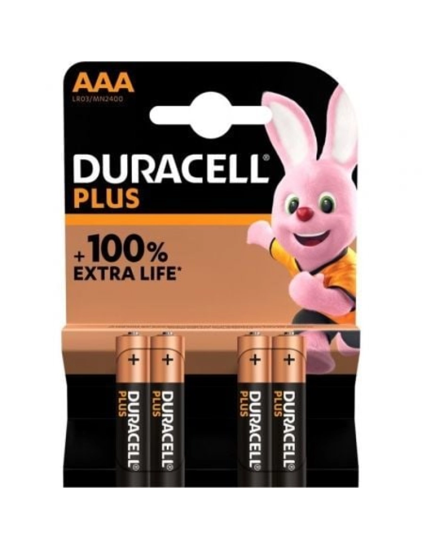 Duracell - Duracell Plus Power Lr03 Pilas Pack X Duracell