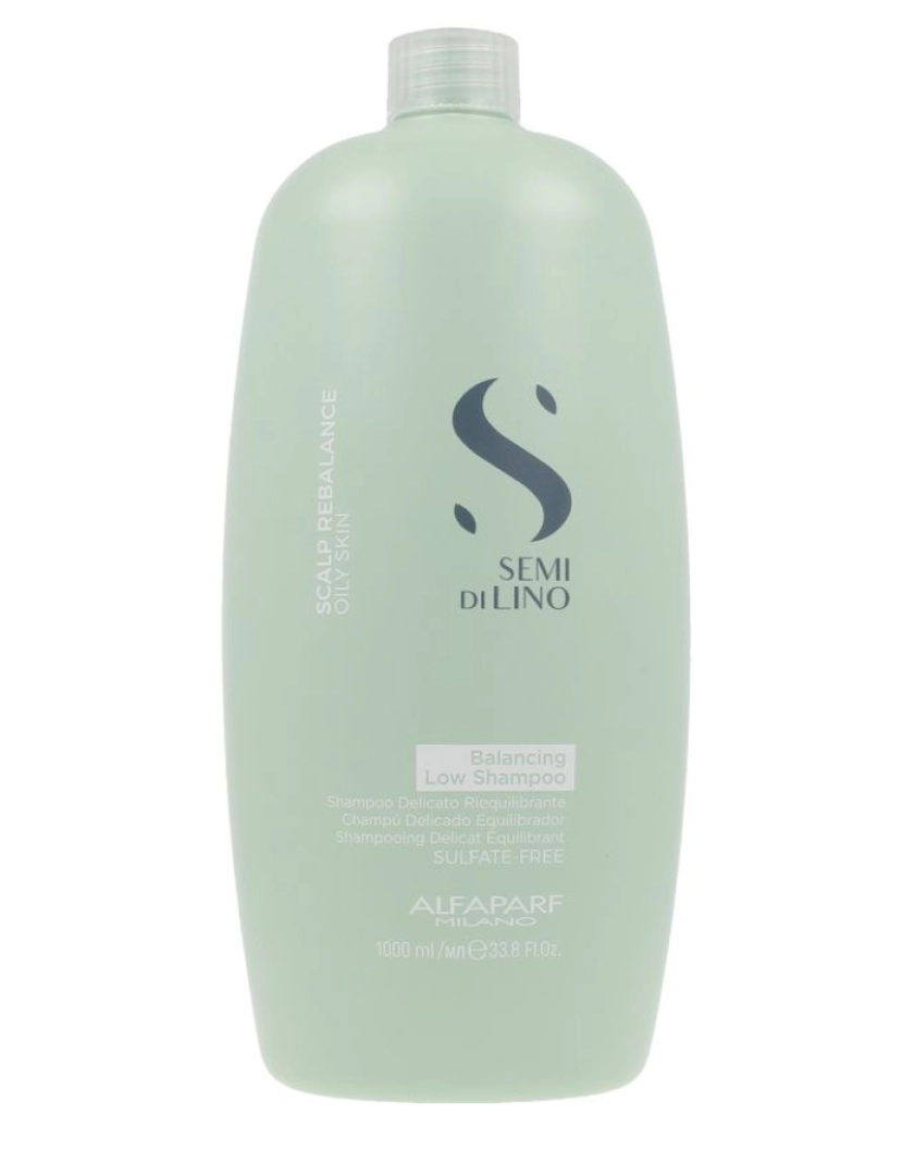 imagem de Semi Di Lino Scalp Balance Oily Skin Low Shampoo Alfaparf 1000 ml1