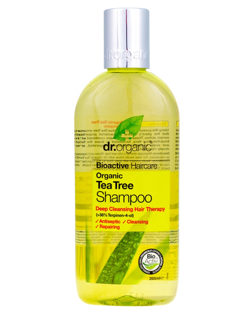 imagem de Bioactive Organic Tea Tree Shampoo Dr. Organic 265 ml1