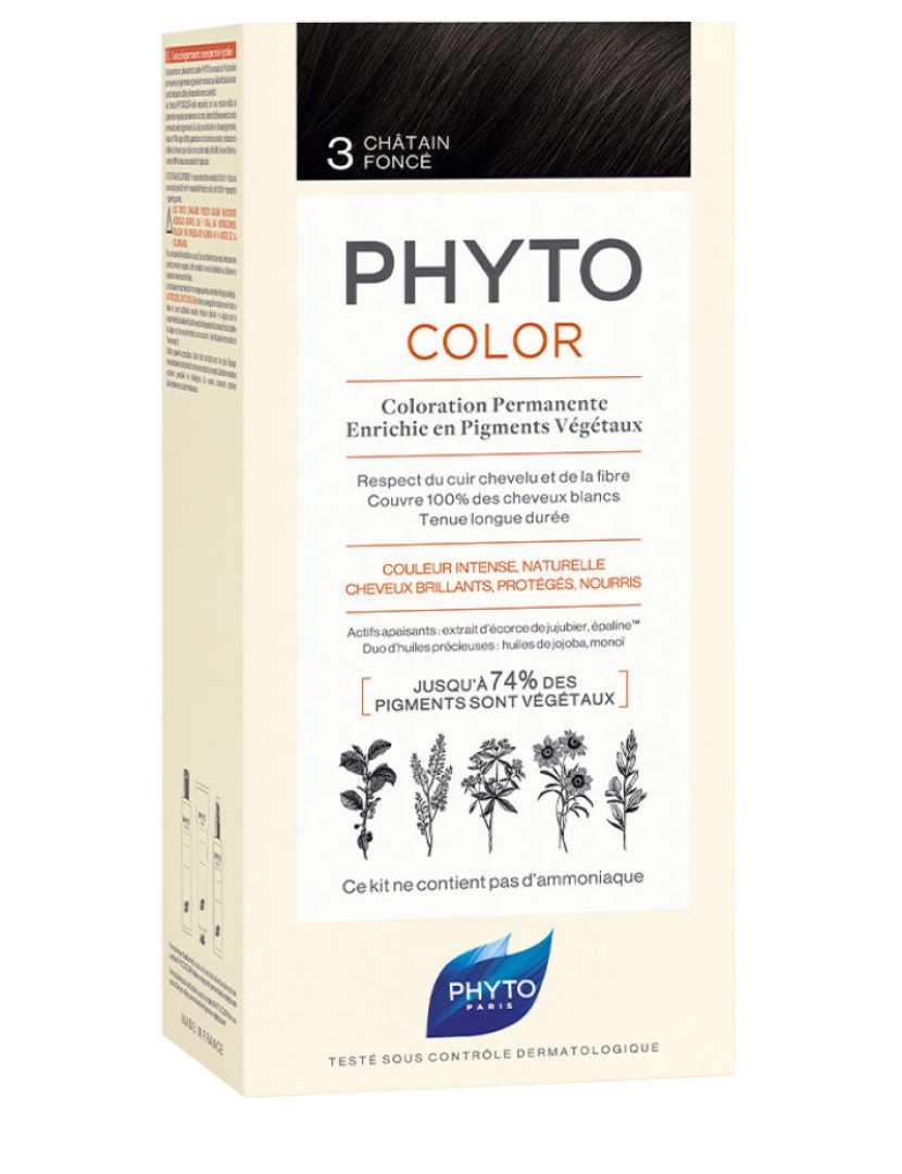 Phyto - Phytocolor #3-castaño Oscuro Phyto