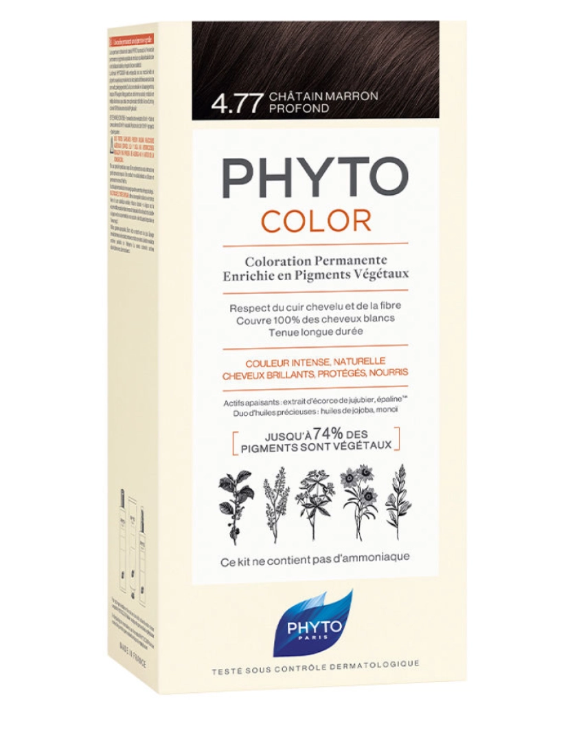 imagem de Phytocolor #4.77-castaño Marrón Intenso Phyto1