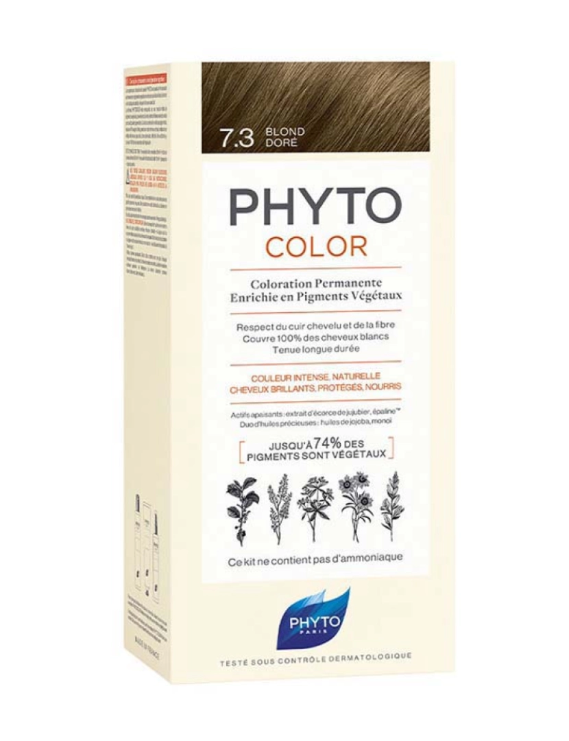 Phyto - Phytocolor #7.3-Rubio Dorado 4 U