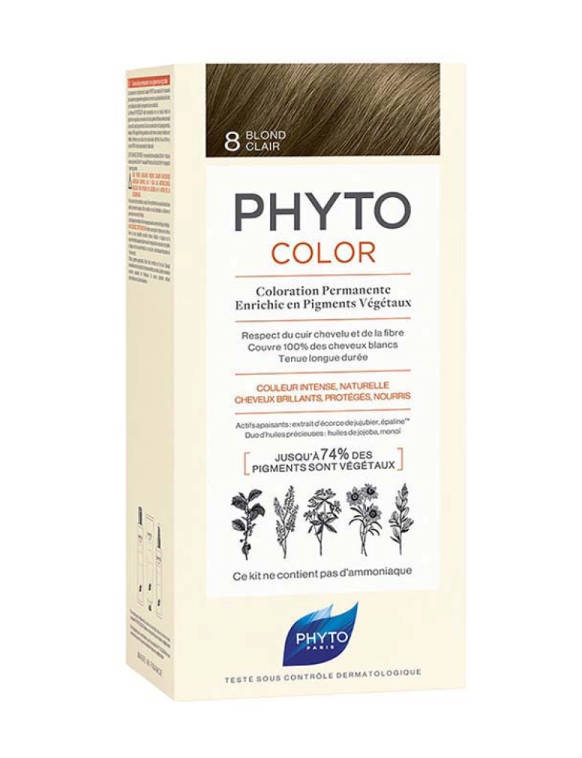 Phyto - Phytocolor #8-Rubio Claro 4 U