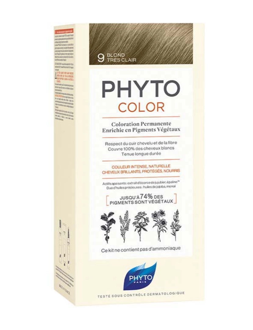 Phyto - Phytocolor #9-Rubio Muy Claro 4 U