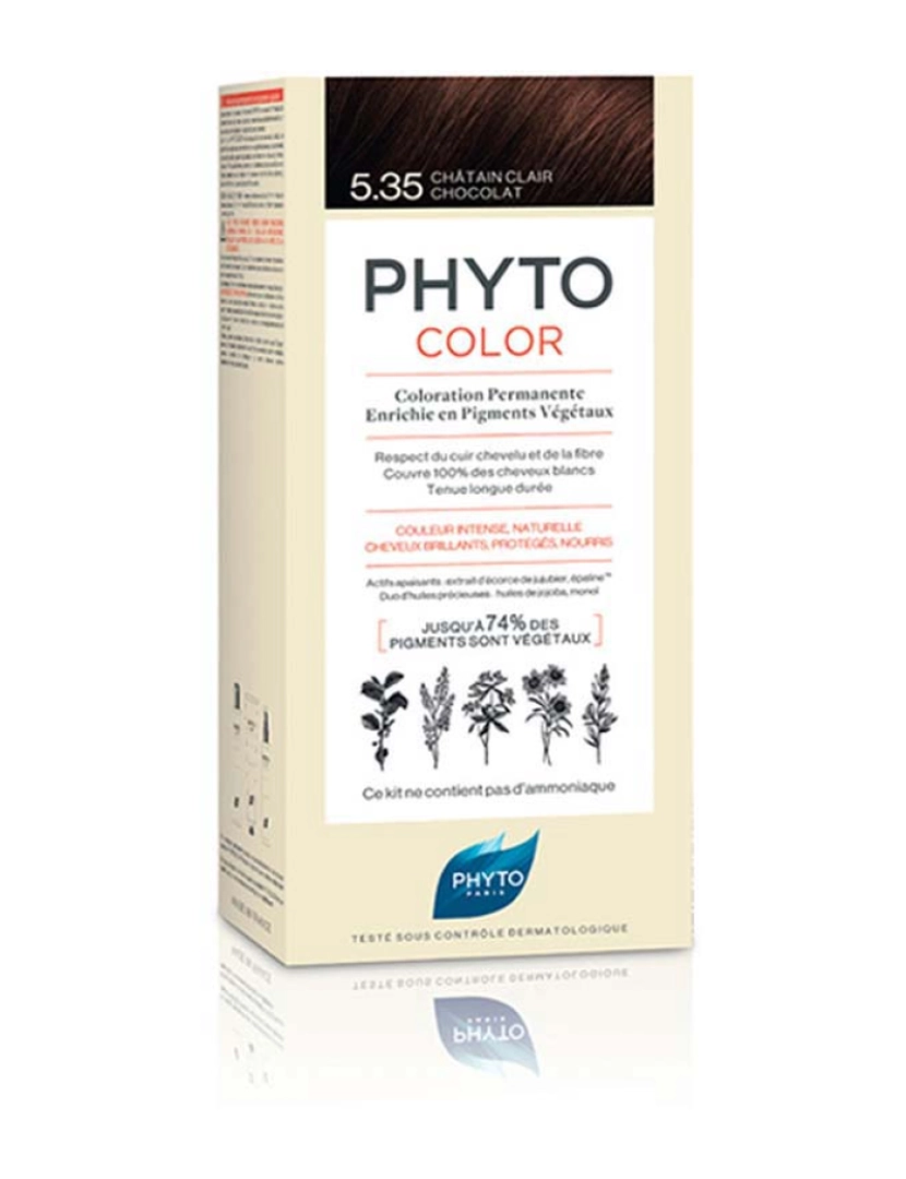 Phyto - Phytocolor #5.35-Castaño Claro Chocolate 4 U