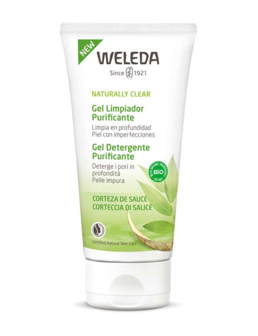 Weleda - Naturally Clear Gel Detergente Purificante 100 Ml