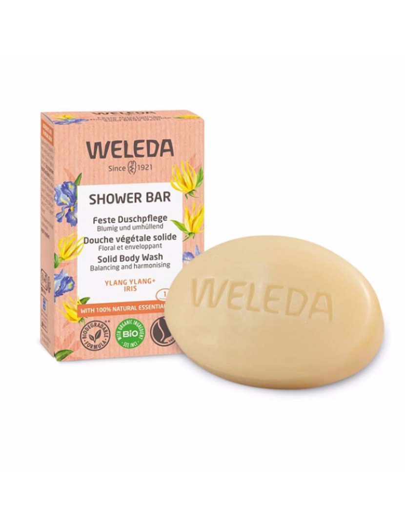 Weleda - Shower Bar Sabonete De Duche Sólido Envolvente 75 Gr