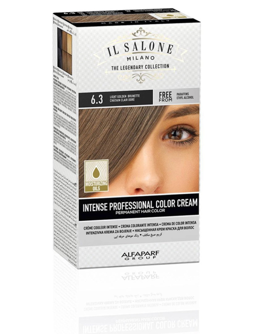 Il Salone Milano - Intense Professional Color Cream Permanent Hair Color #6.3 Il Salone Milano