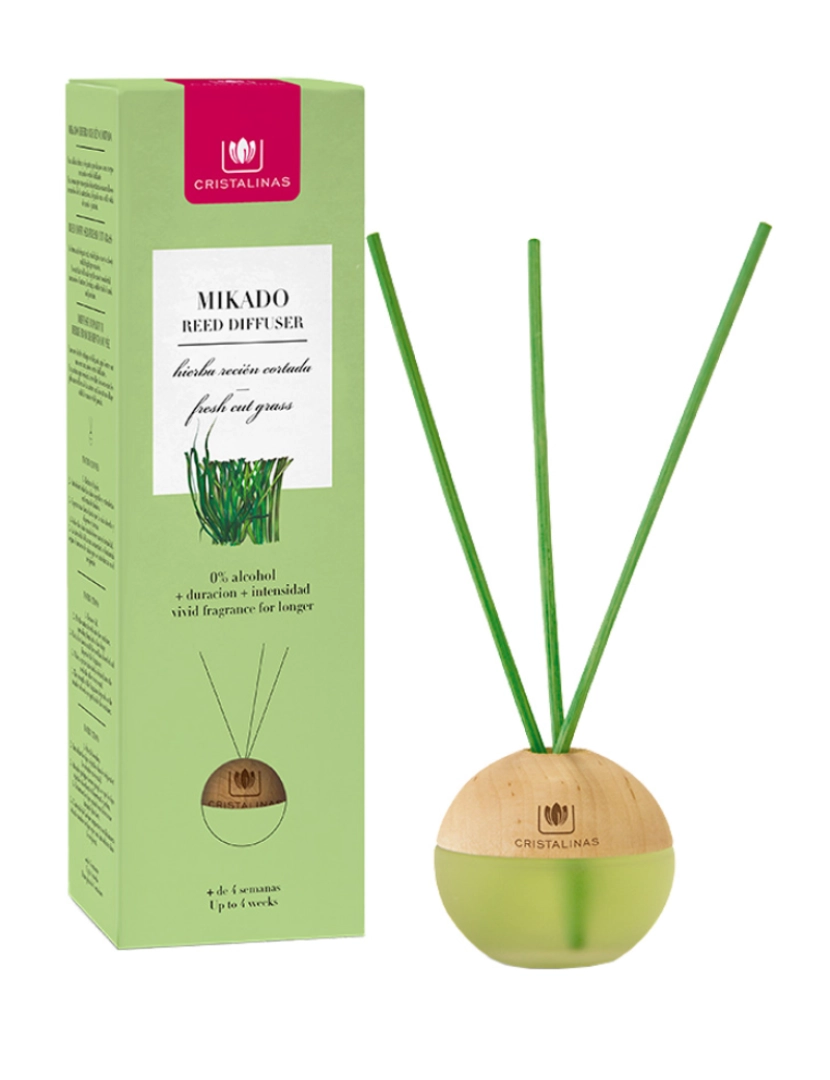 Cristalinas - Mikado Esfera Ambientador 0% #hierba Cristalinas 20 ml