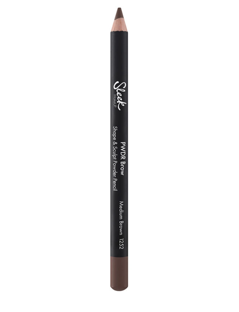 Sleek - Pwder Brow Shape & Sculpt Pencil #medium Brown