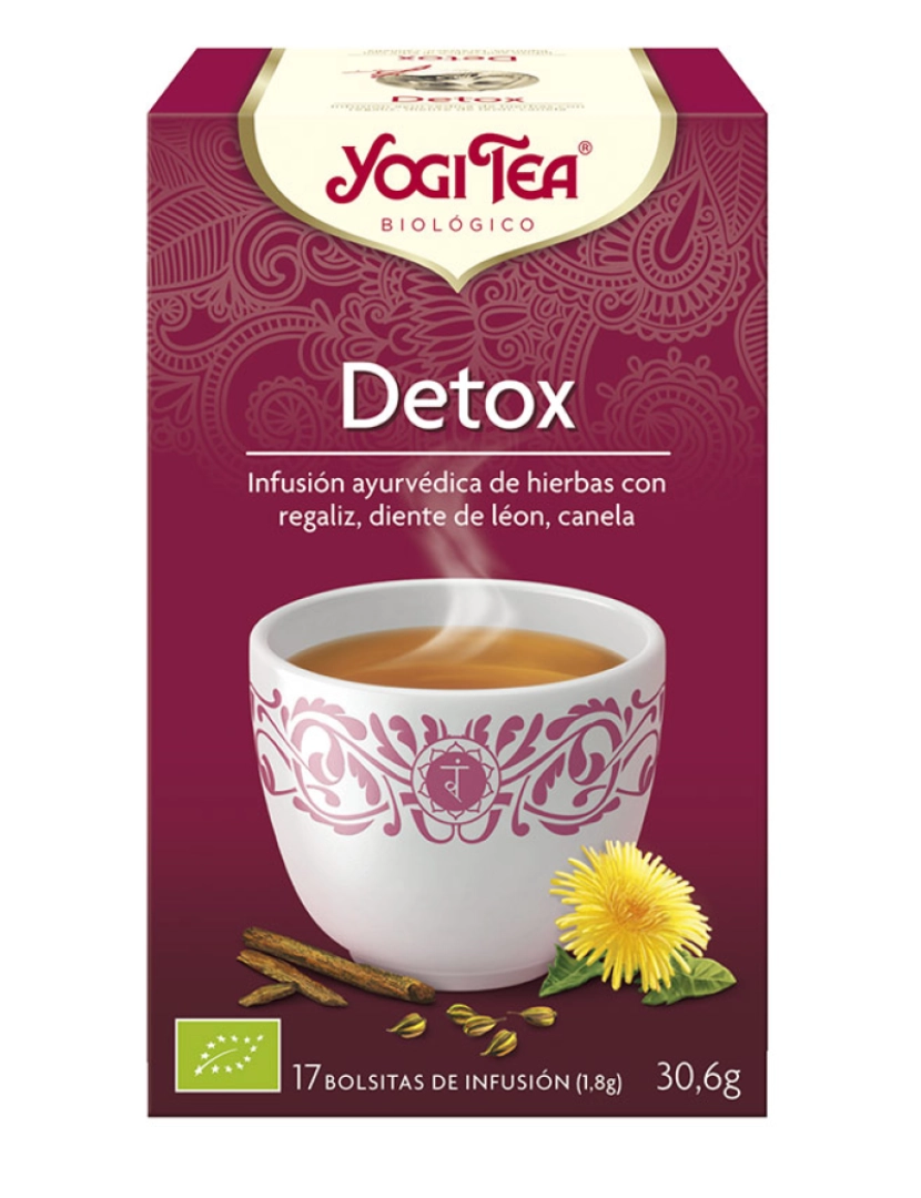 Yogi Tea - Detox Infusión 17 X 1,8 Gr 1,8 g
