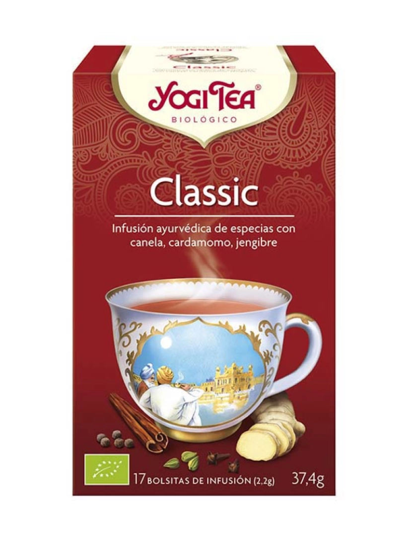 Yogi Tea - Classic Infusão 17 X 2,2 Gr