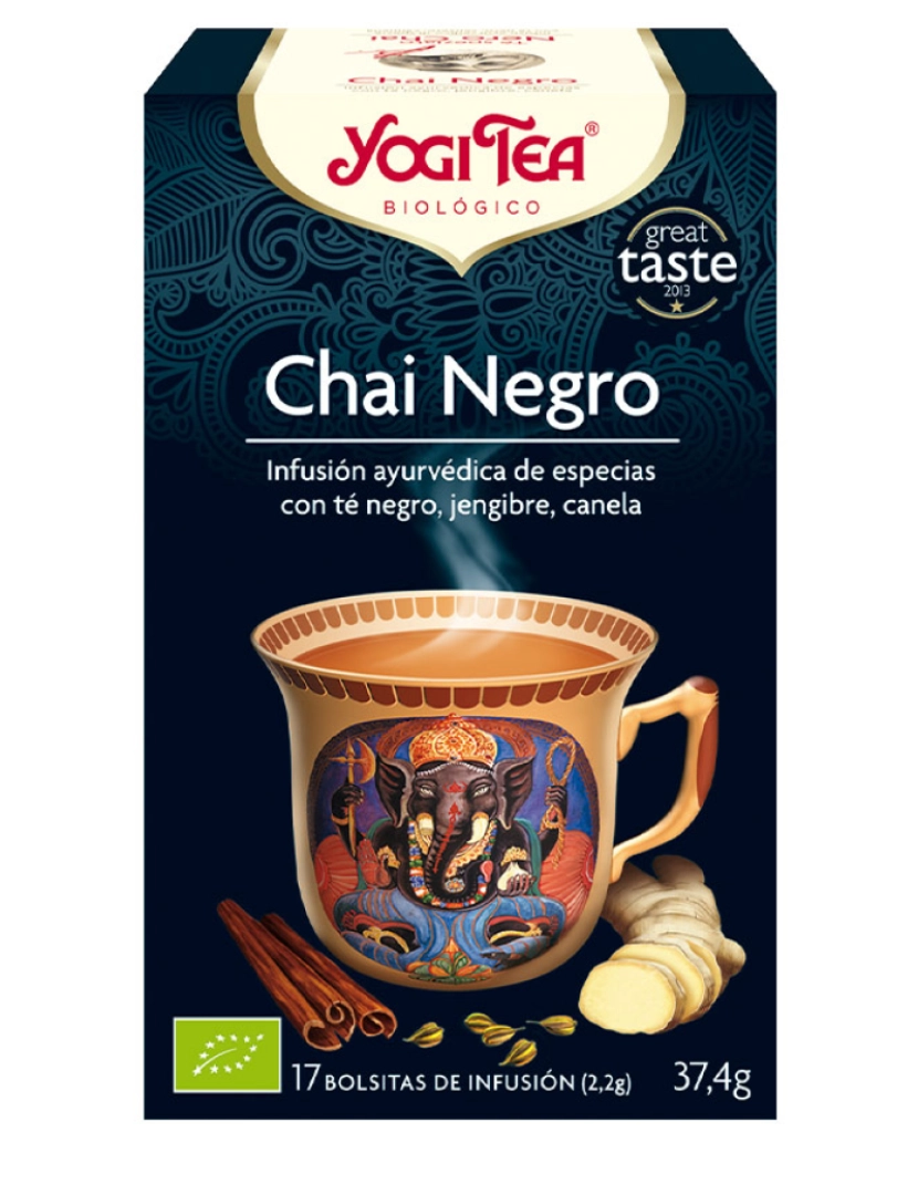 Yogi Tea - Chai Negro Infusión 17 X 2,2 Gr 2,2 g