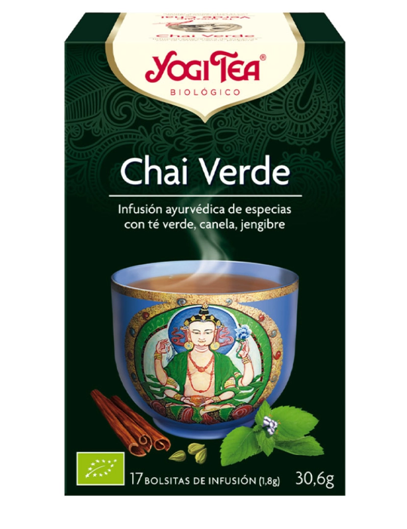 Yogi Tea - Chai Verde Infusión 17 X 1,8 Gr 1,8 g