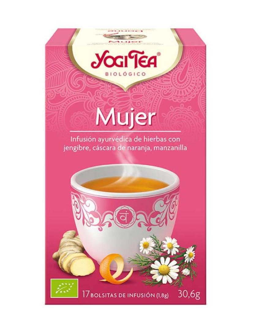 Yogi Tea - Mulher Infusão 17 X 1,8 Gr